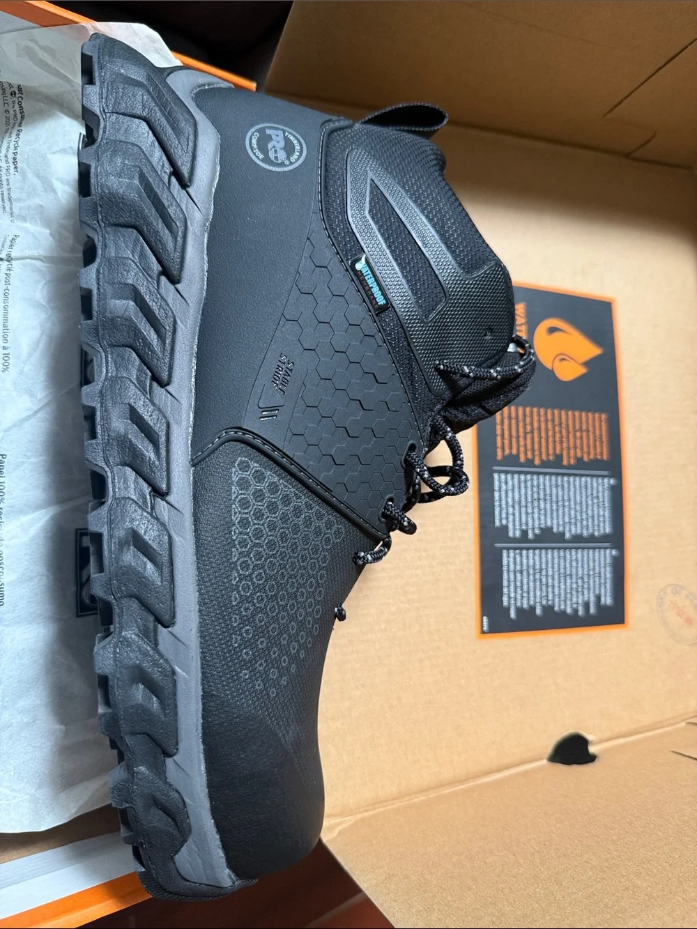 Timberland PRO Ridgework Waterproof Work Boots - Black